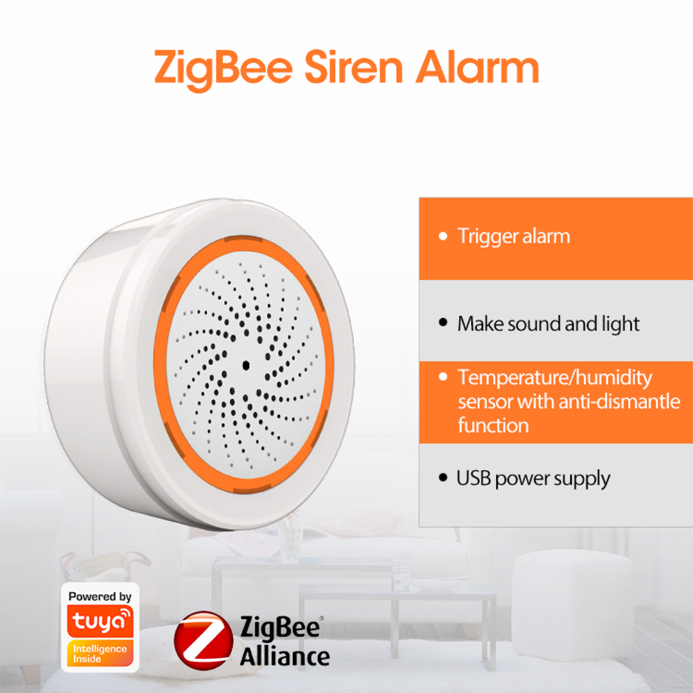 NEO-Tuya Zigbee Siren Gateway  - огляд і ціна Home Automation Ideas