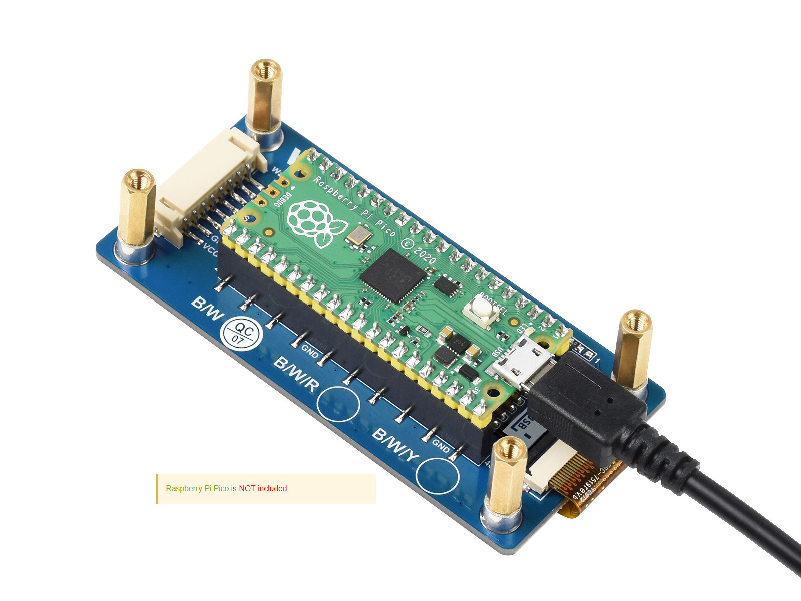 Waveshare Pico-ePaper-2.9,2.9i - огляд і ціна Display Epaper 2.9