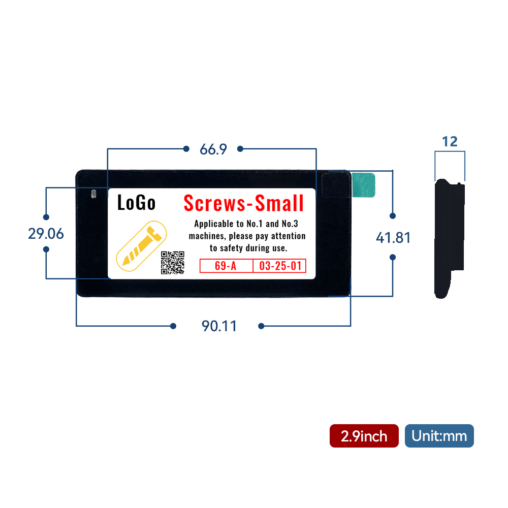 Epaper Esl Four Color Black Sh - огляд і ціна Display Epaper 2.9