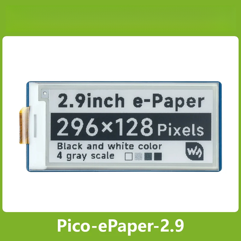 2.9inch E-Paper E-Ink Display  - огляд і ціна Display Epaper 2.9