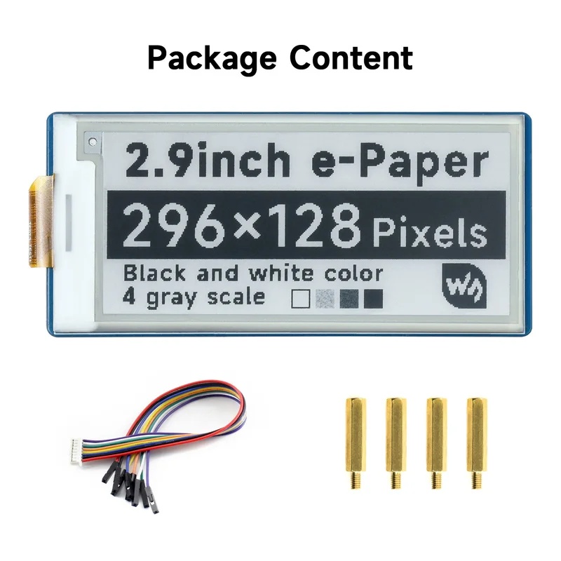 2.9inch E-Paper E-Ink Display  - огляд і ціна Display Epaper 2.9