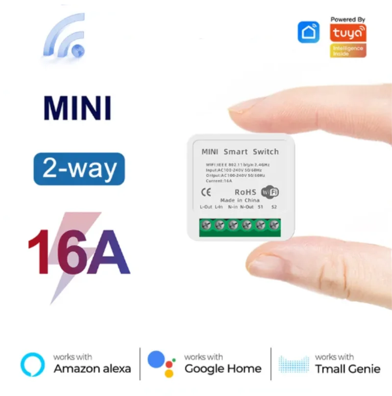 Mini 16A WiFi Switch Smart Lif - огляд і ціна Home Automation Ideas