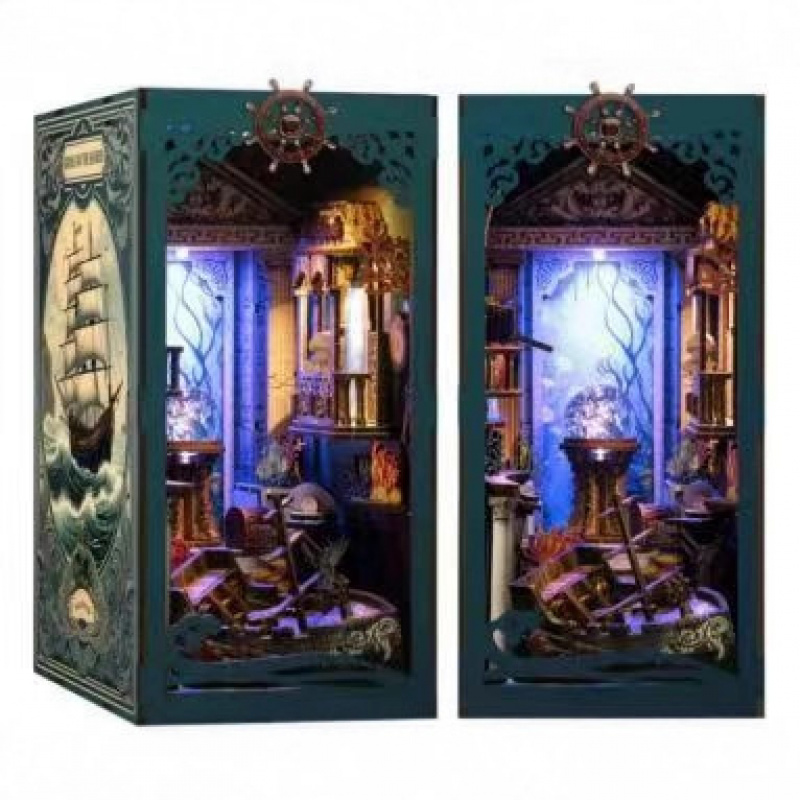 3D Wooden DIY Bookend Puzzle H - огляд і ціна Smart Home Automation Diy