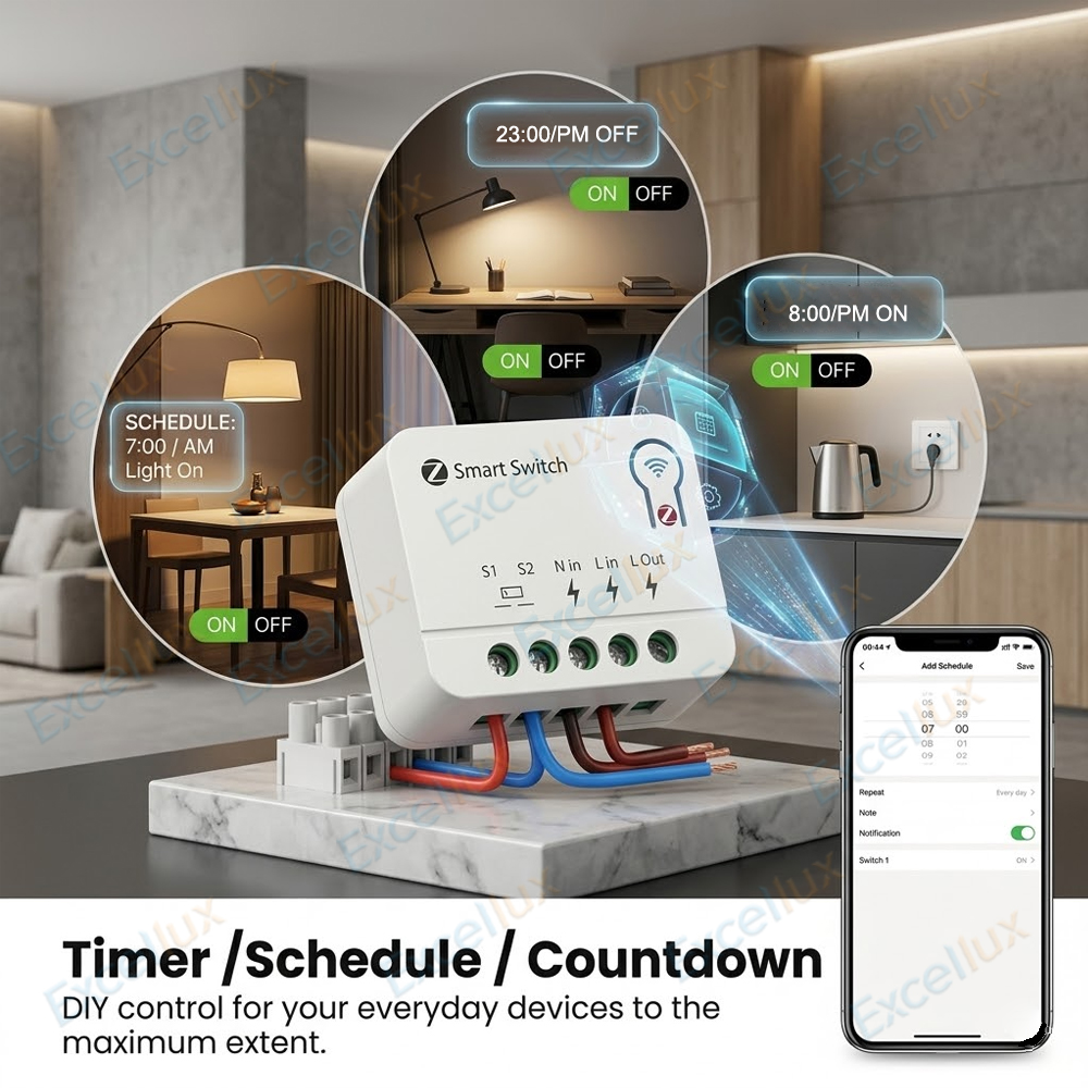 Zigbee 3.0 Mini Smart Switch D - огляд і ціна Smart Home Automation Diy