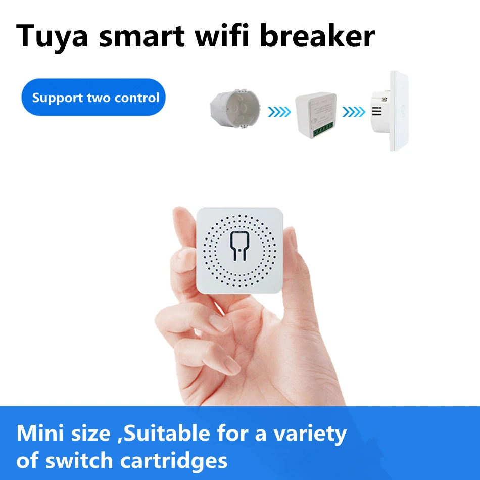 2 Way Control Tuya Mini 16A Wi - огляд і ціна Smart Home Automation Diy