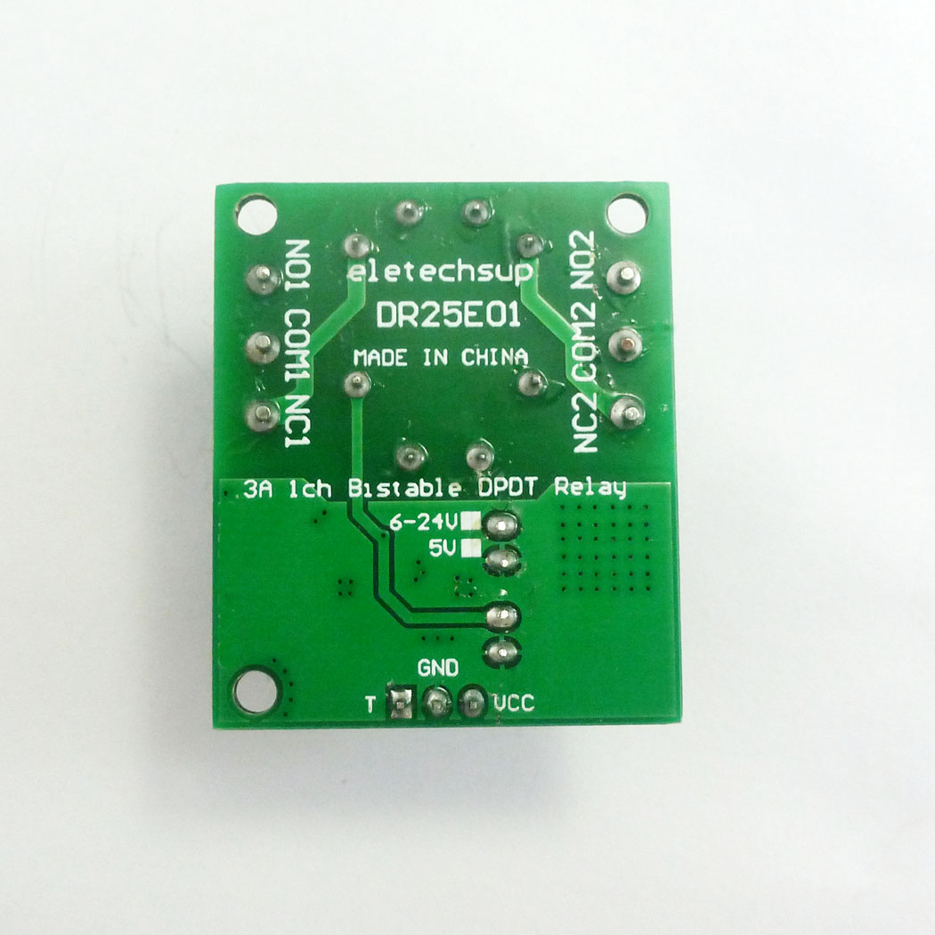 DR25E01 DC 6V 9V 12V 24V 3-5A  - огляд і ціна Shelly Relay Module