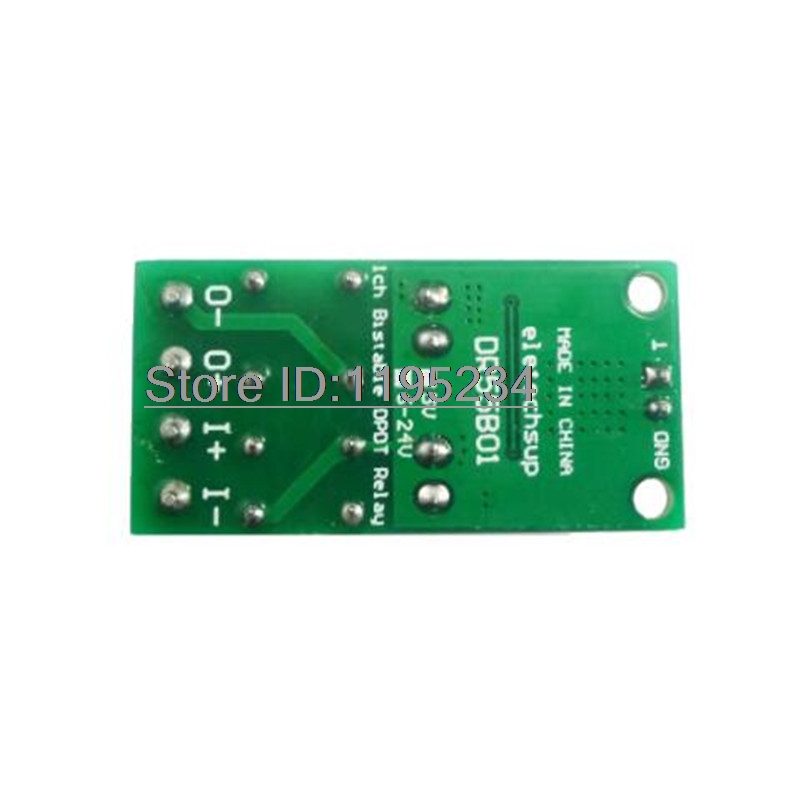 DR55B01 DC 5-24V 2A Bistable F - огляд і ціна Shelly Relay Module