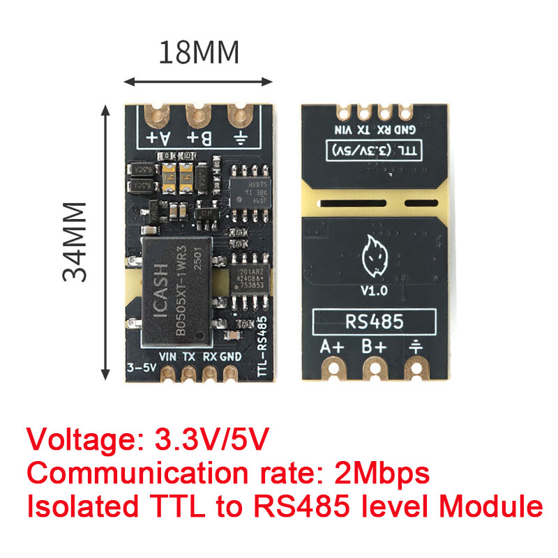 5Pcs/1pc Isolated TTL to RS485 - огляд і ціна Shelly Relay Module