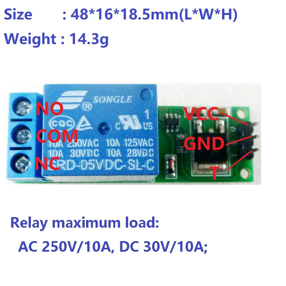 DC 6V 9V 12V 24V Flip-Flop Lat - огляд і ціна Shelly Relay Module