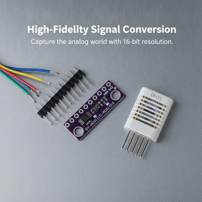ADS1115 Adjustable Gain 16Bit  - огляд і ціна Home Automation Systems Diy