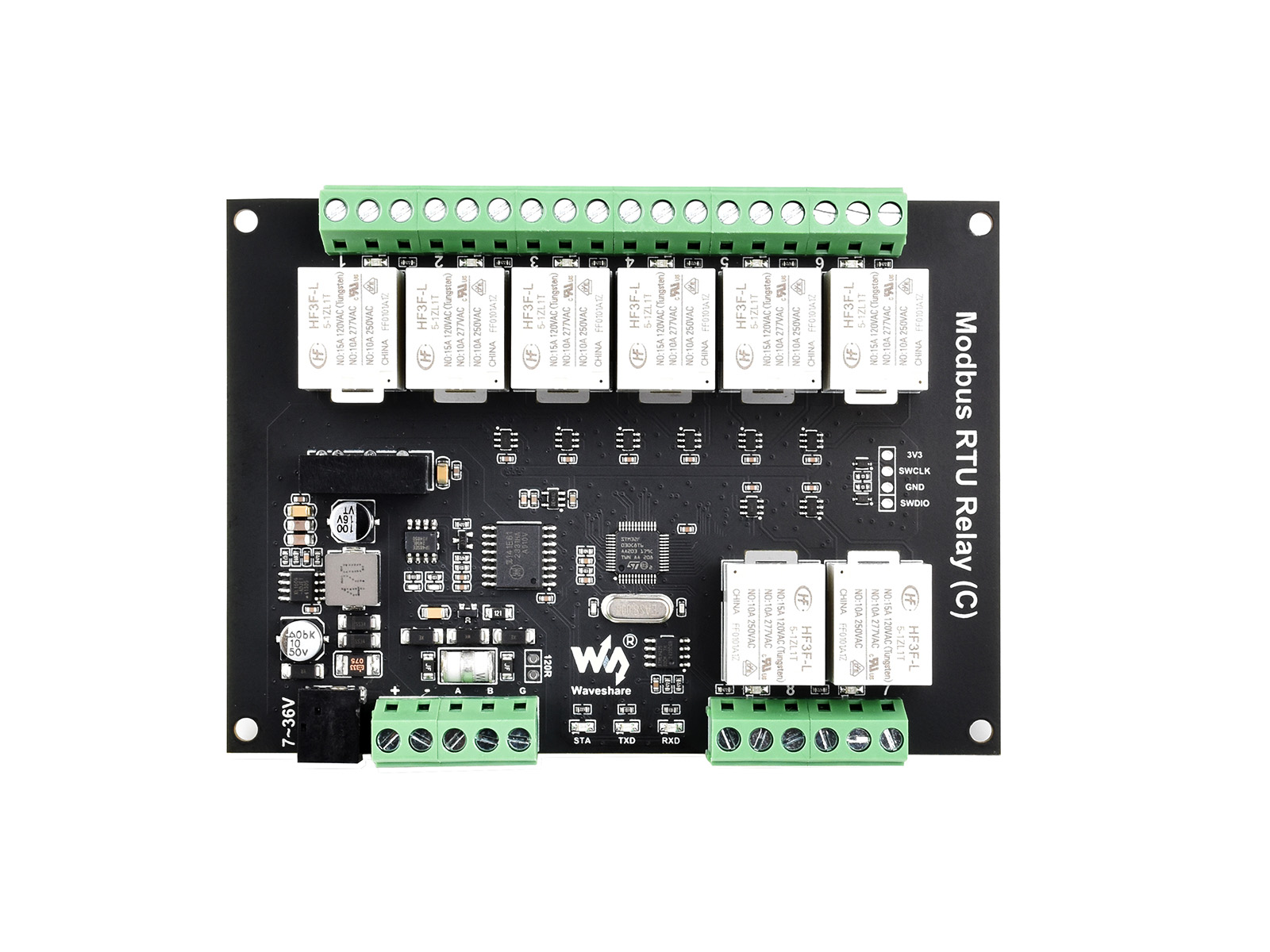 Modbus RTU Relay (C),Modbus RT - огляд і ціна Shelly Relay Module