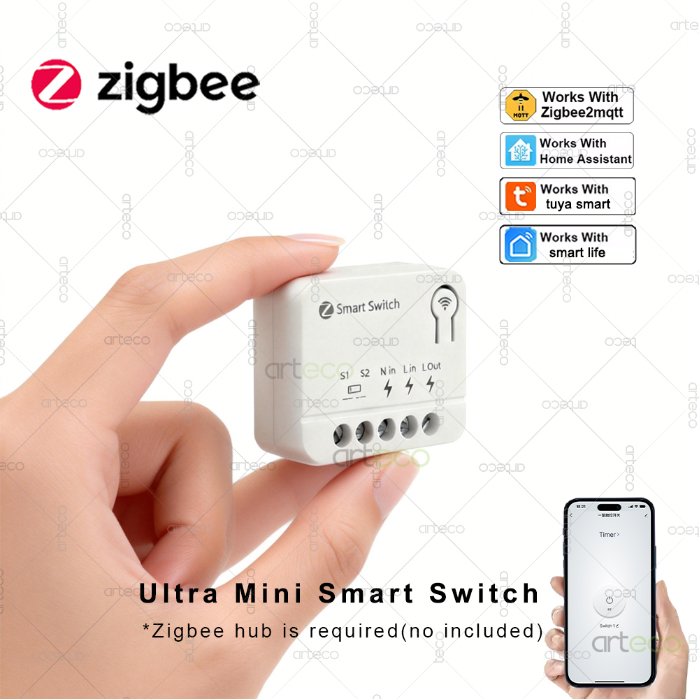 Zigbee Mini Breaker DIY Smart  - огляд і ціна Home Automation Ideas
