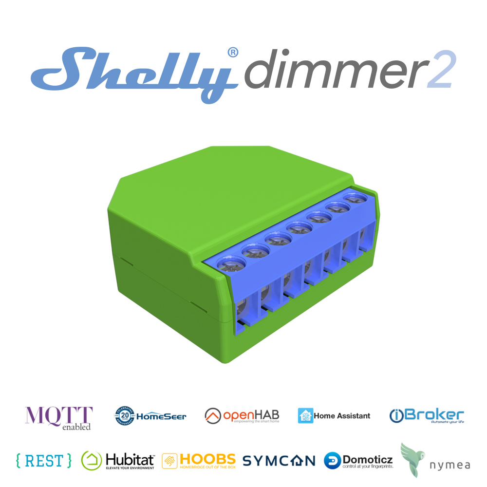 Shelly Dimmer 2 Smart Switch M - огляд і ціна Shelly Relay Module